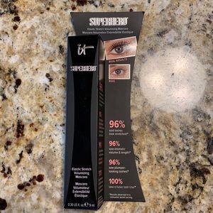 New IT Superhero Elastic Stretch Volumizing Mascara - Super Black